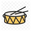 Drums Music Christmas Icon