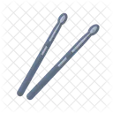 Drumstick Percussion Wood Icon