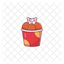 Drumstick Chicken Fried Icon
