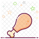 Chicken Piece Leg Piece Drumstick Icon