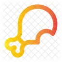 Drumstick Meat Steak Icon
