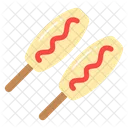 Drumsticks Fast Food Meat Icon