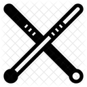 Drumsticks Band Play Icon