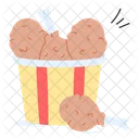 Chicken Drumsticks Food Icon