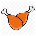 Drumsticks Wings Kebabs Icon