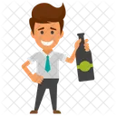 Drunk Businessman  Icon