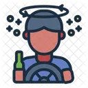 Drunk Driver  Icon