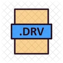 Drv File Drv File Format Icon
