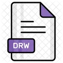 Drw File Format Icon