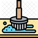 Dry Cleaning Dust Cleaning Dirt Cleaning Icon