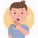 Dry Cough Icon