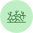 Dry Cracked Soil Dry Cracked Icon