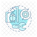 Dry Docking Vessel Repair Icon