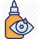 Dry Eye Eye Drop Eyedropper Icon