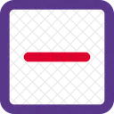 Dry Flat Laundry Machine Icon