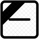 Dry Flat In Shade  Icon