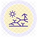 Dry Season Land Dry Season Icon