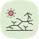 Dry Season Land Dry Season Icon