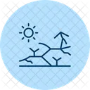 Dry Season Land Dry Season Icon