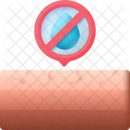 Dry skin  Icon
