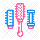 Dryer Brush Hair Comb Hair Brush Icon
