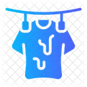 Drying Hanging Clothes Icon