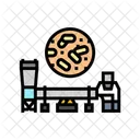 Drying Wood Pellets Icon