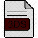 Ds File Format Icon