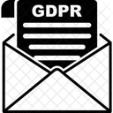 DSGVO Brief Compliance Datenschutz Symbol