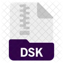 Dsk File Document Icon