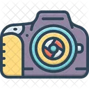 DSLR 카메라  아이콘