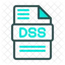 DSS Digital Speech Standard Datei Audioformatdatei Symbol