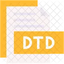 Dtd Format Type Icon