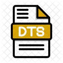 Dts Datei Dokument Symbol