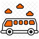 Fourgon Vehicule Transport Icon