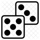 Wurfel Spiel Glucksspiel Symbol
