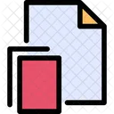 Dual File Sharing Sheet Symbol