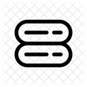 Dual Server Verbindung Symbol