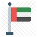 두바이 깃발  아이콘