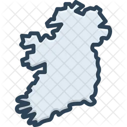 Dublin Map  Icon