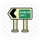 Dublin Verkehrszeichen  Icon