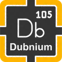 Dubnium Preodic Table Preodic Elements Icon