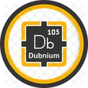 Dubnium Preodic Table Preodic Elements Icon