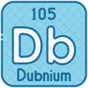 Dubnium Chemistry Periodic Table Icon