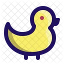 Duck Bath Rubber Icon