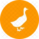 Duck Livestock Bird Icon