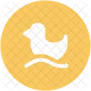 Duck Duckling Rubber Icon