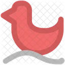 Duck Duckling Rubber Icon