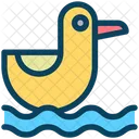 Duck Water Sea Icon