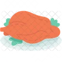 Duck Baked Food Icon